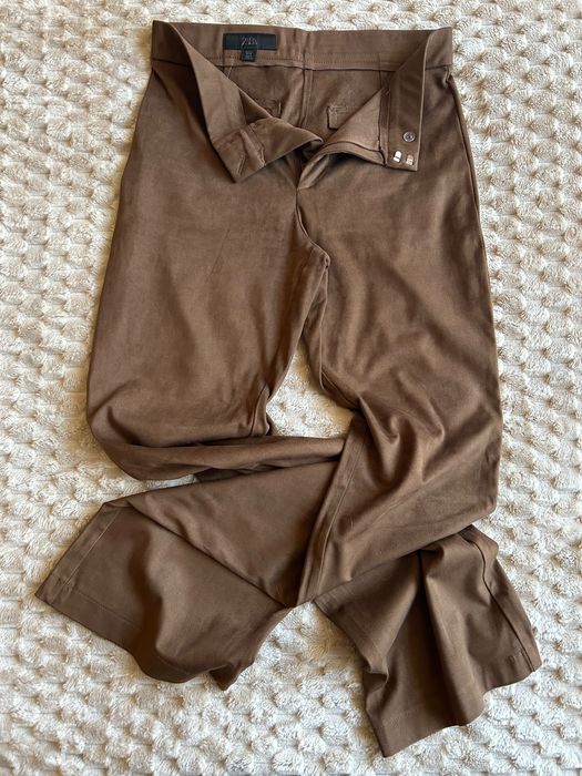 Велурен панталон ZARA