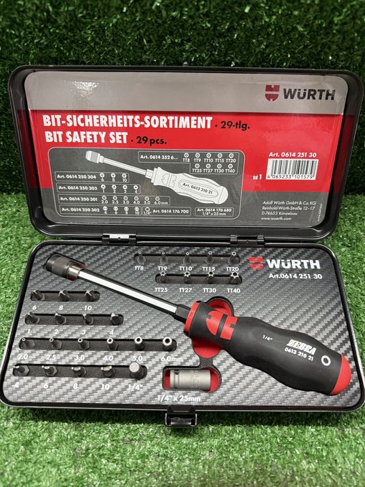 Wurth Чисто нови отвертка и тресчотка