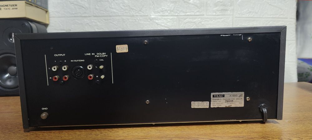 Deck Teac A-650 perfect estetic și tehnic