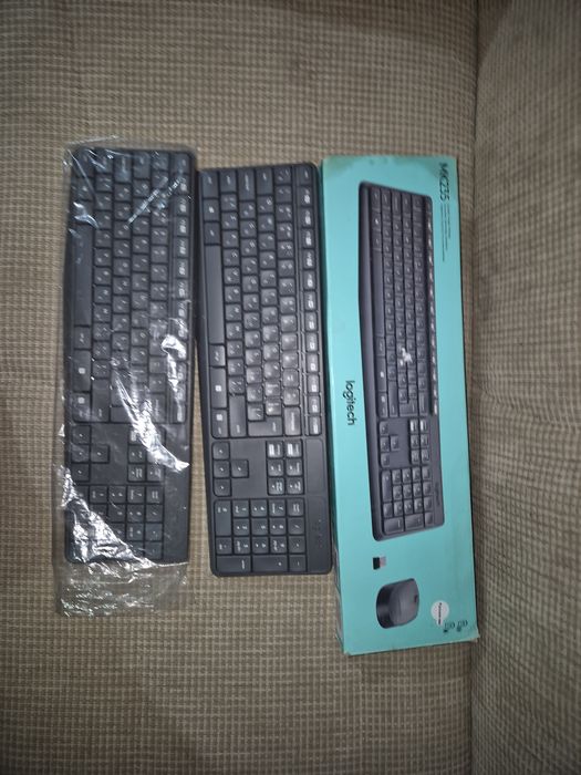 Logitech MK235 2 клавиатуры
