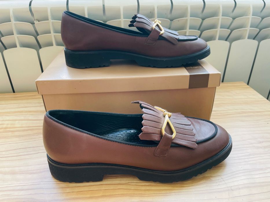 Дамски обувки от естествена кожа