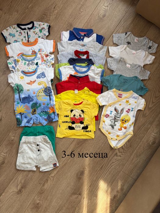 Голям ЛОТ бебешки дрешки,3-6 месеца
