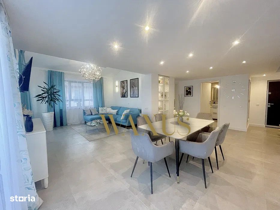 Penthouse elegant 90mp, 2 nivele, terasa, zona Edgar Quinet, Manastur — fotografia 1