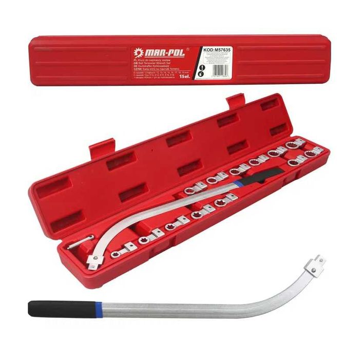 Ключ за ремъчни ролки с сменяеми накрайници 15ч Mar-Pol