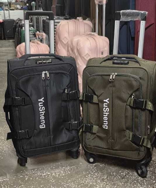 РАСПРОДАЖА тканевых чемоданов размера S