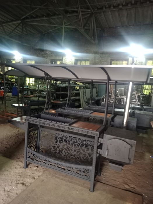 Компактная мангальная зона