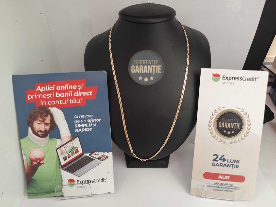 Lant aur 14 K, 5.38 gr. (Ag.39 Gara 2 / b17088.1)