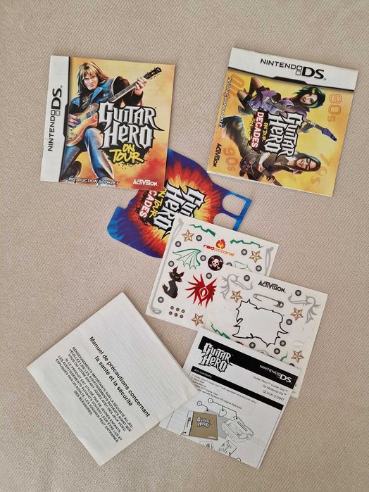 Guitar Hero Nintendo DS box set