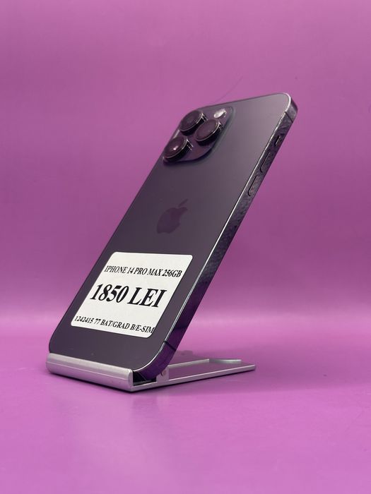 Iphone 14 Pro Max E-sim 77%•Amanet Matei Crangasi•12424