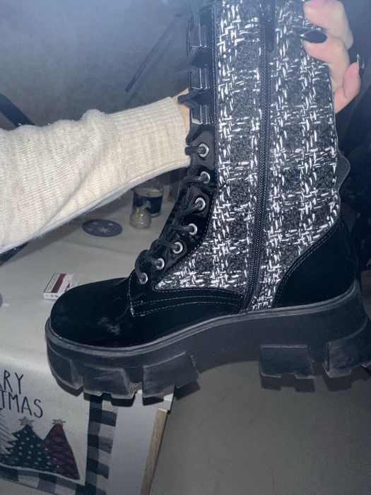 Черни дамски боти Aldo