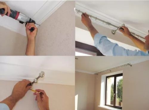 Установка люстр, карнизов, смесителей, Аристонов аксессуаров для ванно