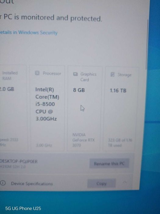 MSI GeForce RTX 3070 Twin Fan OC 8GB GDDR6