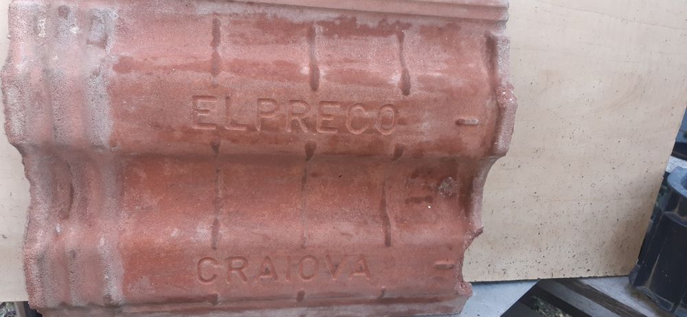 Tigla ceramică ELPRECO folosită 5,6 ani.