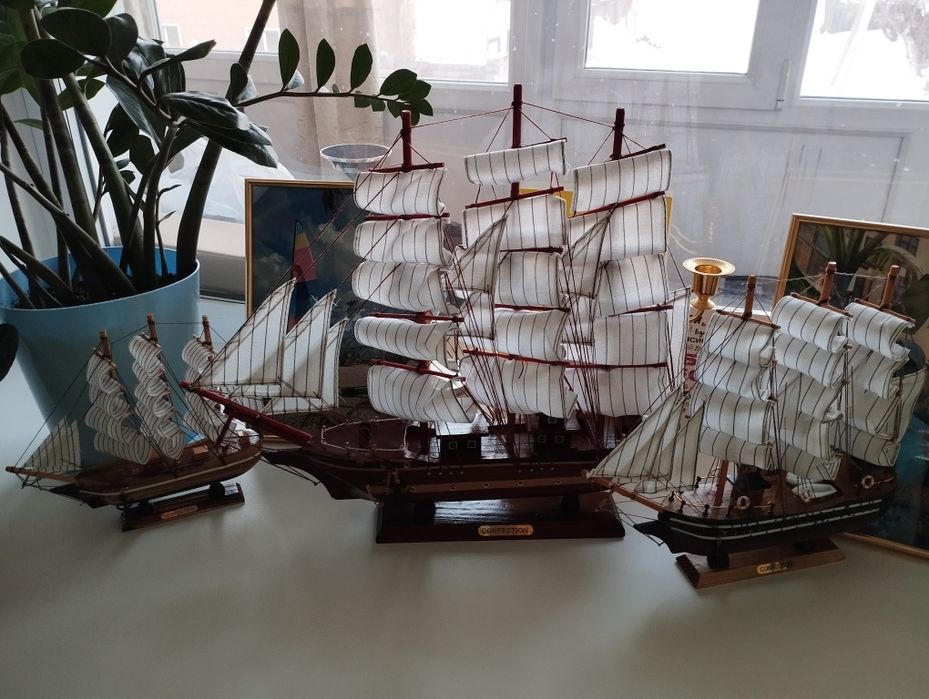 Корабль сувенир 24, 33, 50, 60 см