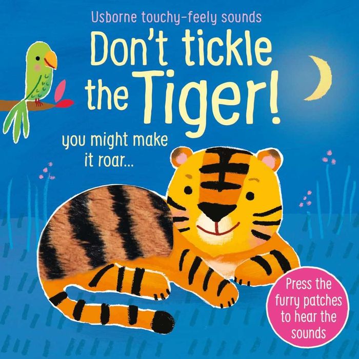 Carti tactile cu sunete Usborne colectia Don't Tickle