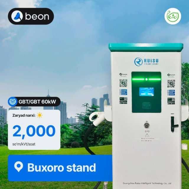 120kW Elektromobil uchun zaryadlash stantsiya