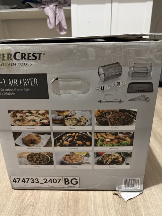 Air fryer 9in1 SilverCrest