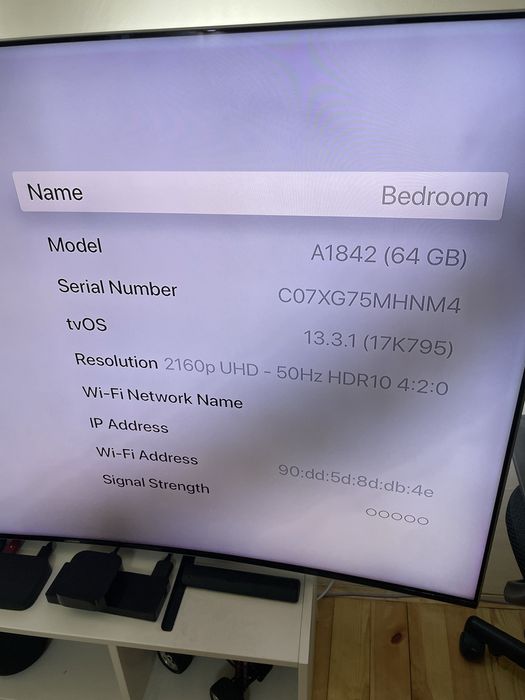 Apple TV 4k tvOS 13 Kodi 64Gb
