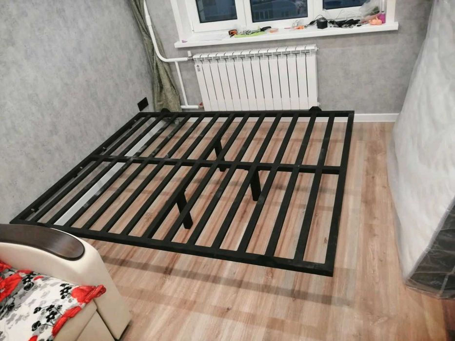 Лофт кровать с подсветкой
