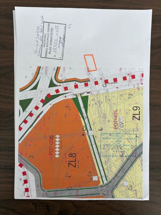 Vânzare 253 m.p. stradal Strada Amaradia,nr96