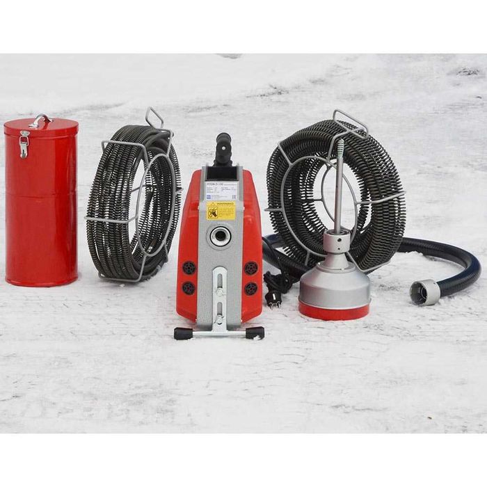 Аппарат для прочистки канализации