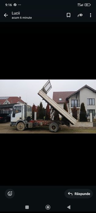 Iveco 8t basculabil.Schimb