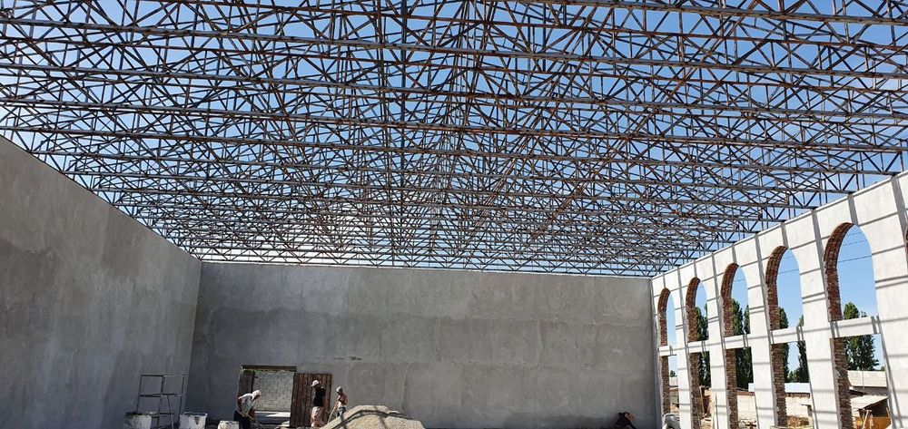 Контейнер профилидан, угольникдан том ёпиш хизмати.