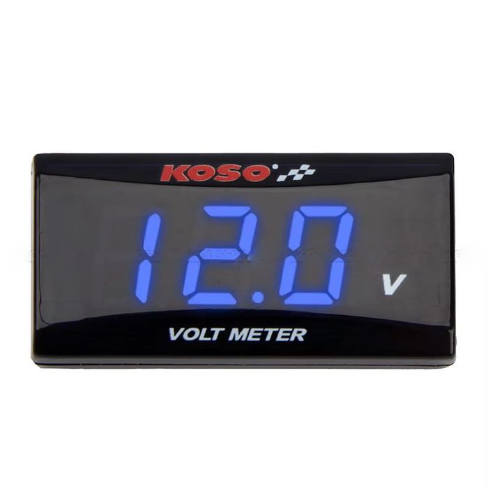 Voltmetru digital KOSO slim LCD universal
