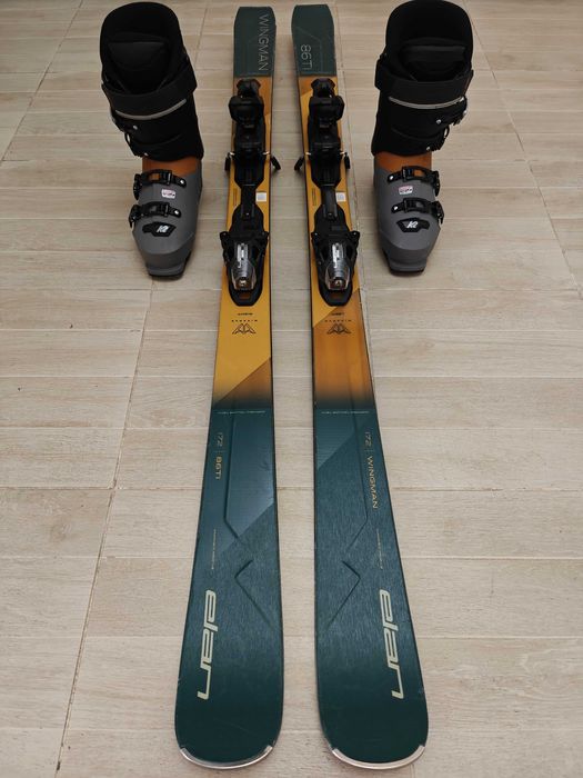 Горные лыжи ELAN Wingman 86 TI, отличное состояние
