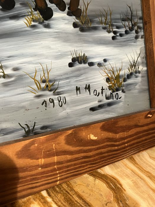 Tablouri foarte vechi pictate/semnate