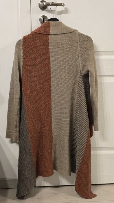 Cardigan tricotat lung