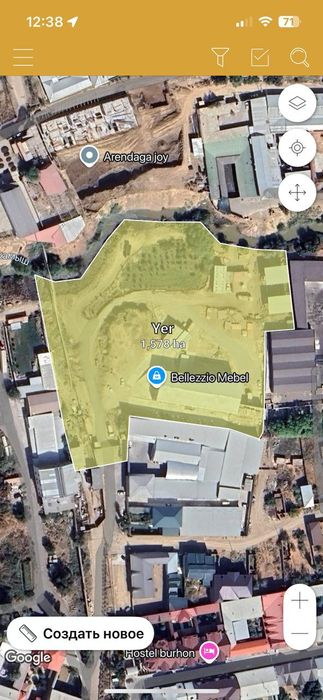 1,5 Гектар База Сотилади. Медгородок