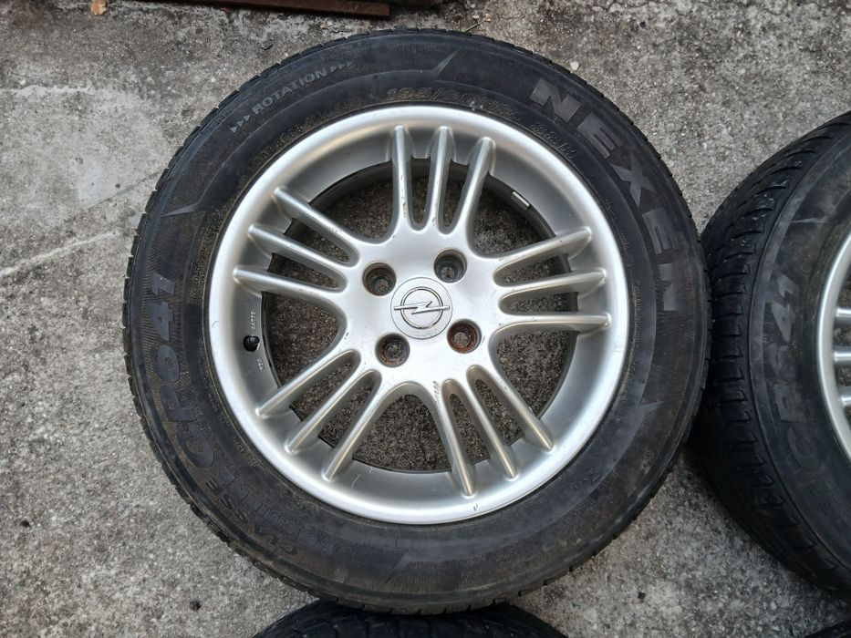 Оригинални Алуминиеви джанти 15цола за Opel astra.zafira.meriva.corsa. Fiat-punto.4×100.,irmscher.