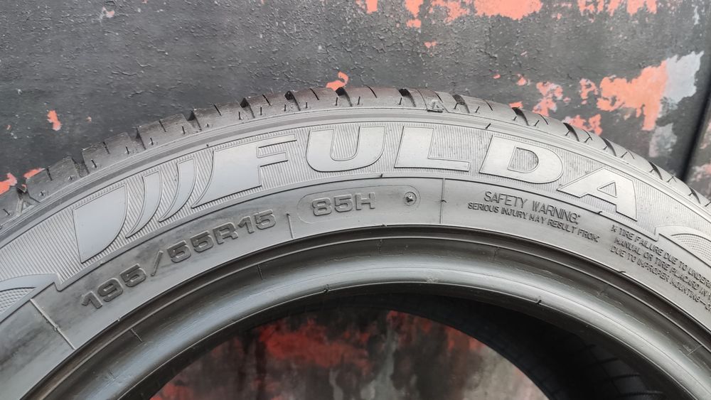 1бр. лятна гума 195/55/15 Fulda Eco Control HP
8.2mm
Много добро състо