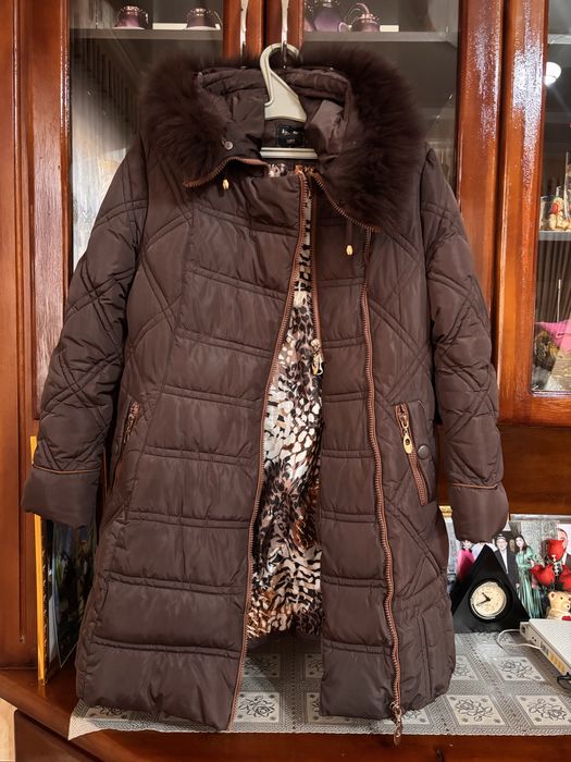 Куртка длинная женская