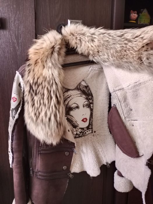 Дублёнка с мехом