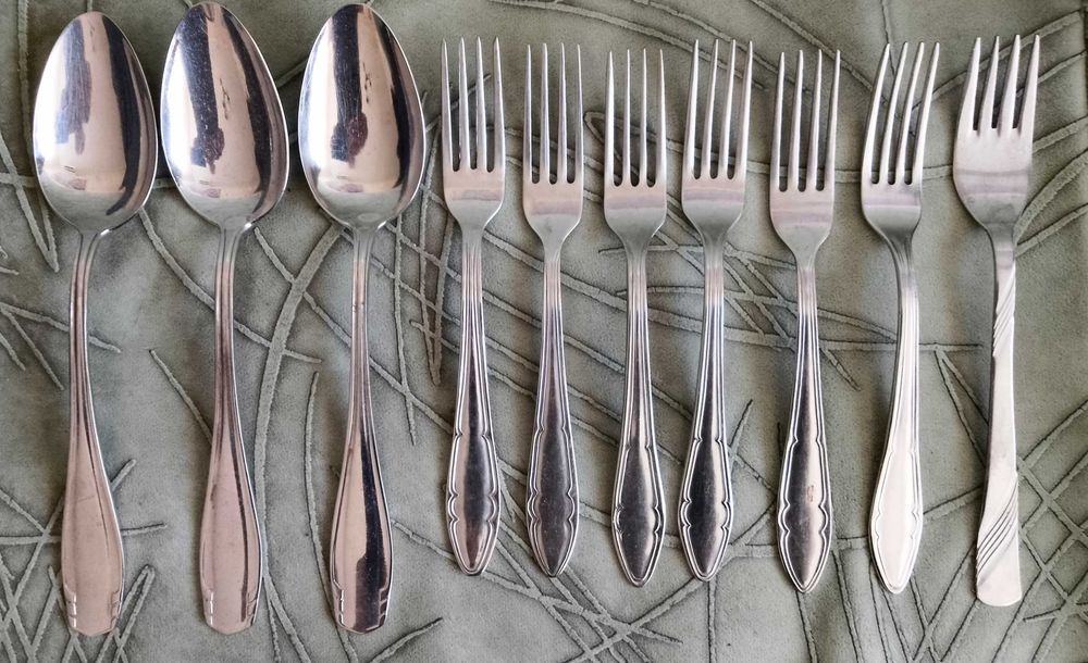 Прибори за хранене.10 бр. Отлично качество.