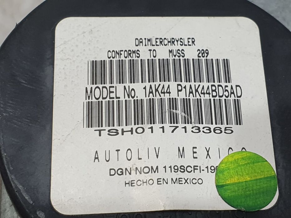Centura siguranta dreapta spate 606340700b Chrysler PT Cruiser 1 (facelift) (2005 - 2010) 2.2 crd EDJ
