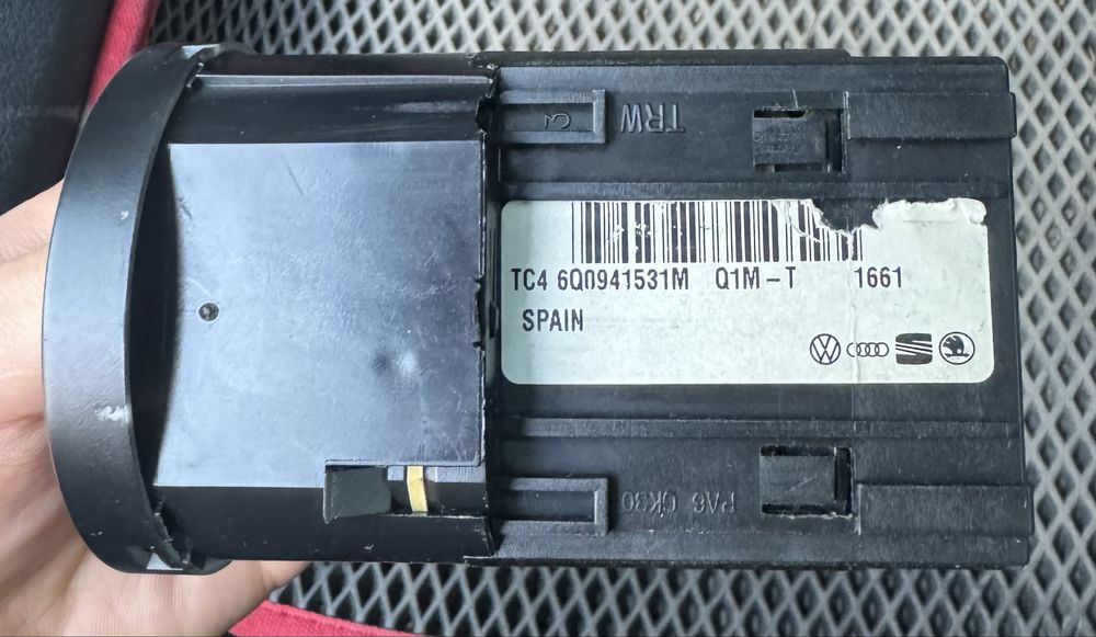 Переключатель света, фар с ПТФ VAG