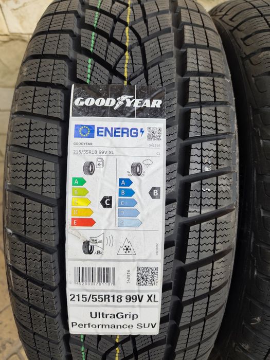 Нови зимни гуми Good year 215/55R18 Ultra grip performance SUV 2155518