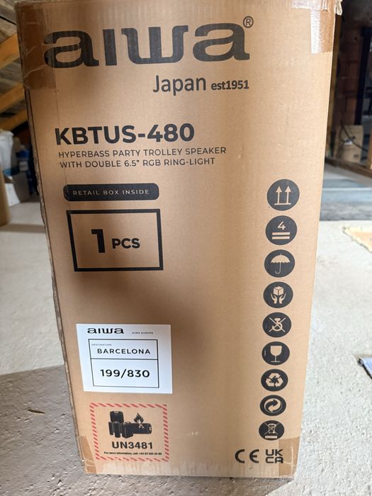 boxa aiwa 350w noua