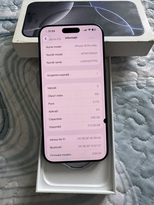 Iphone 16 pro max impecabil