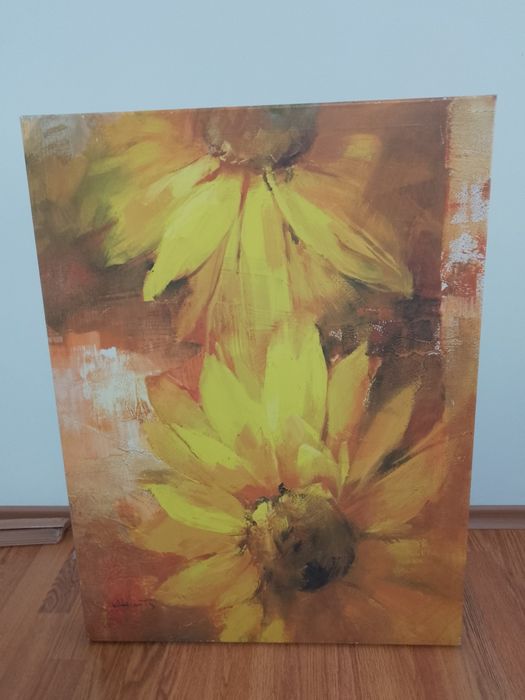 Маслена Картина слънчогледи