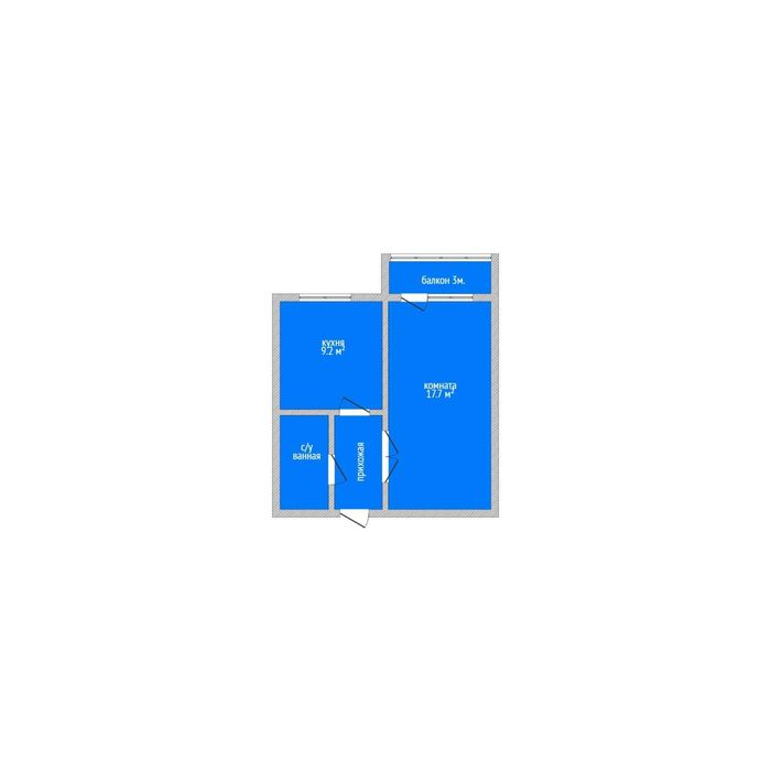 Продажа 1-комнатной квартиры
