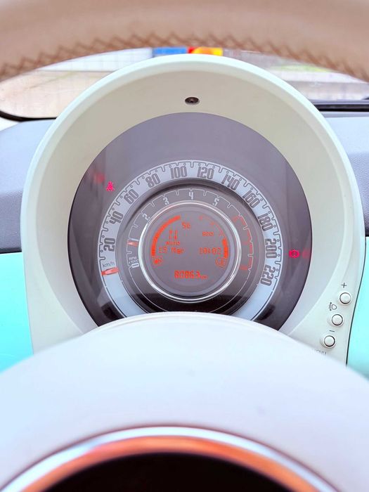 Vând Fiat 500 2017, cutie semi-automată, 80800km