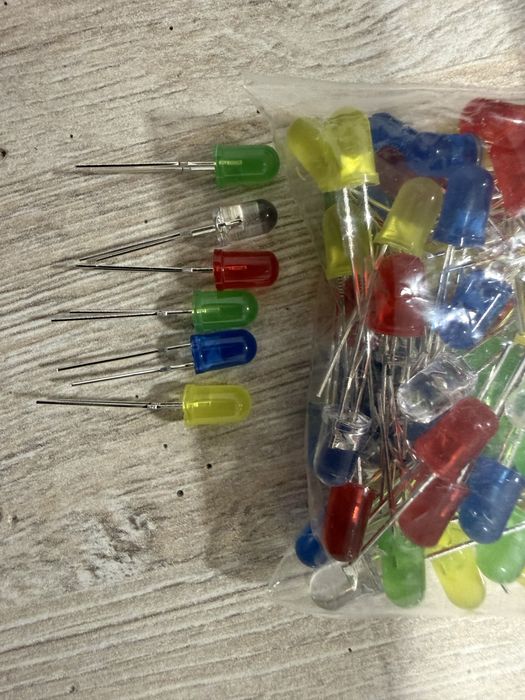 Светодиодные лед лампочки 5 мм