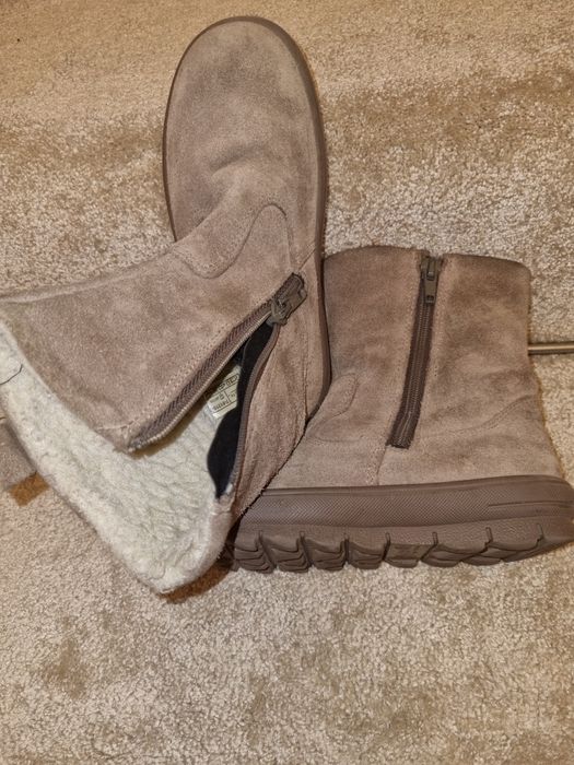 Ghete piele imblanite cu membrana Gore-tex 28