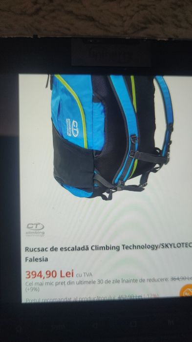 Rucsac escalada alpinism CT, Climbing Technology, nou. 45Litri