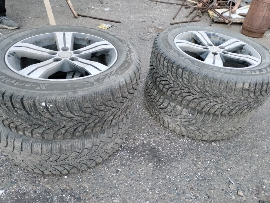 Диски на зимней резине R16
