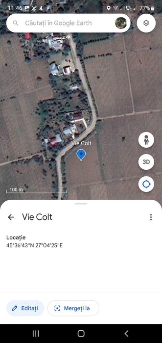 Teren vie Cotesti, Vrancea